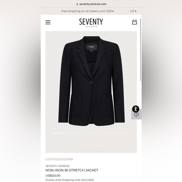 COPY - Seventy Venezia blazer and trousers navy costume - Picture 10 of 11